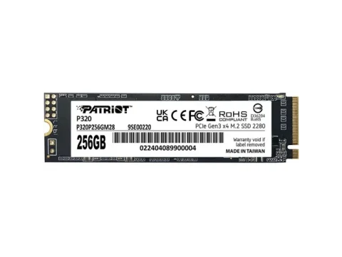 Patriot P320 256GB M.2-2280 SSD PCIe 3.0 x4 NVMe — фото Ситилинка