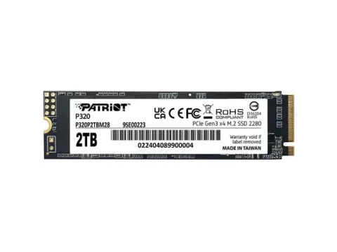 Patriot P320 2TB M.2-2280 SSD PCIe 3.0 x4 NVMe — фото Ситилинка