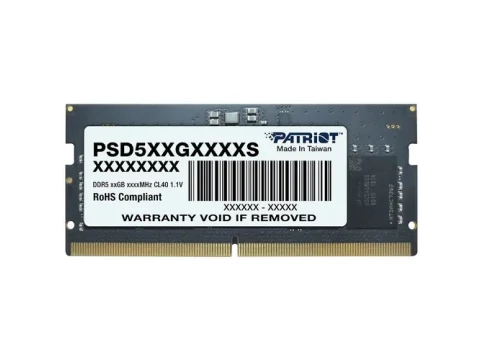 Patriot Signature Line Black SODIMM DDR5-4800 CL46 32GB (1x32GB) — фото Ситилинка