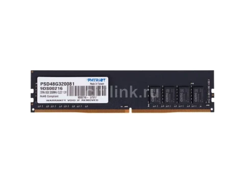 Patriot Signature Line DDR4-3200 CL22 8GB (1x8GB) — фото Ситилинка