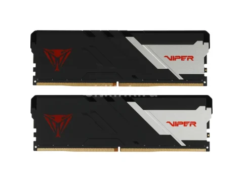Patriot Viper Venom Black / White DDR5-6400 CL32 64GB (2x32GB) — фото Ситилинка