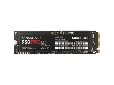 Samsung 950 PRO 256GB M.2-2280 SSD PCIe 3.0 x4 NVMe