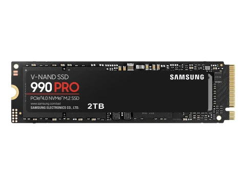Samsung 990 Pro 2TB SSD M.2-2280 PCIe 4.0 x4 NVMe