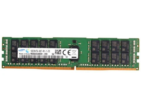 Samsung M393A2G40EB1-CRC Registered Black / Green DDR4-2400 CL17 16GB (1x16GB)