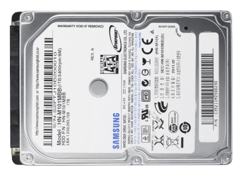 Samsung Spinpoint M8 1TB HDD 2.5" 5400RPM SATA