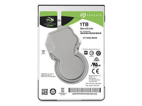 Seagate BarraCuda 1TB 2.5" HDD 5400RPM SATA 6.0 Gb/s