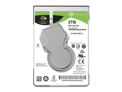 Seagate BarraCuda 2TB HDD 2.5" 5400RPM SATA Internal