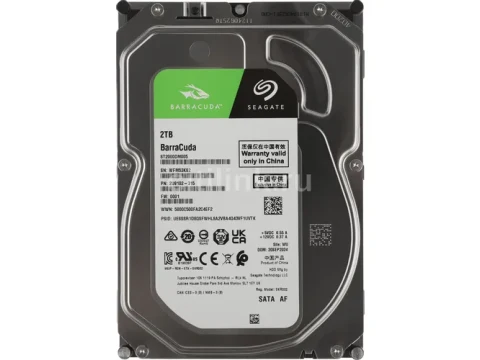 Seagate Barracuda Compute 2TB 3.5" HDD 5400RPM SATA 6.0 Gb/s — фото Ситилинка
