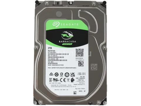 Seagate Barracuda Compute 2TB 3.5" HDD 7200RPM SATA — фото Ситилинка
