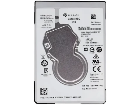 Seagate Barracuda Compute 2TB HDD 2.5" 5400RPM SATA — фото Ситилинка