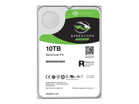 Seagate BarraCuda Pro 10TB HDD 3.5" SATA