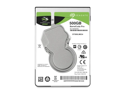 Seagate BarraCuda Pro 500GB HDD 2.5" SATA