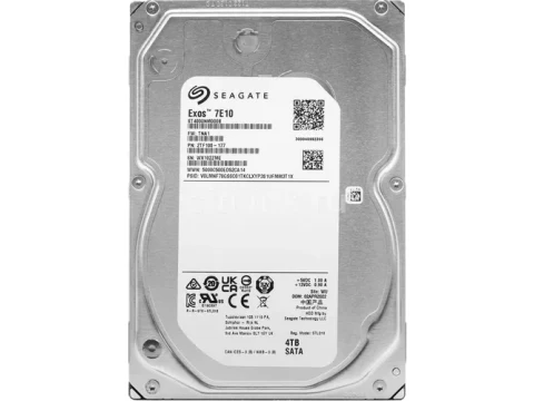 Seagate Exos 7E10 512n 4TB HDD 3.5" 7200RPM SATA — фото Ситилинка