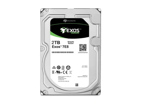Seagate Exos 7E8 2TB HDD 7200RPM 3.5" SATA