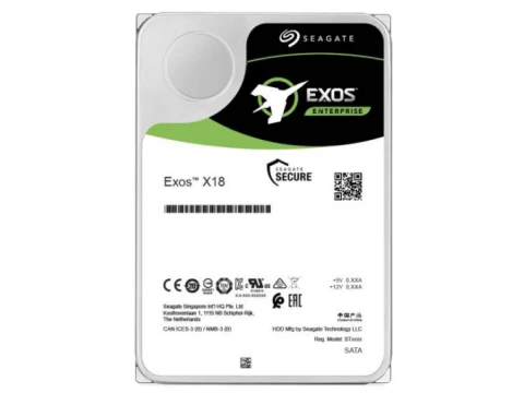 Seagate Exos X18 10TB HDD 7200RPM 3.5" SATA