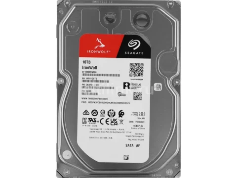 Seagate IronWolf NAS 10TB HDD 7200RPM 3.5" SATA — фото Ситилинка
