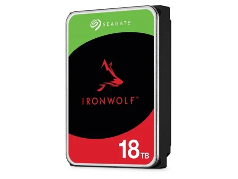 Seagate IronWolf NAS 18TB 3.5" HDD 7200RPM SATA 6.0 Gb/s Internal