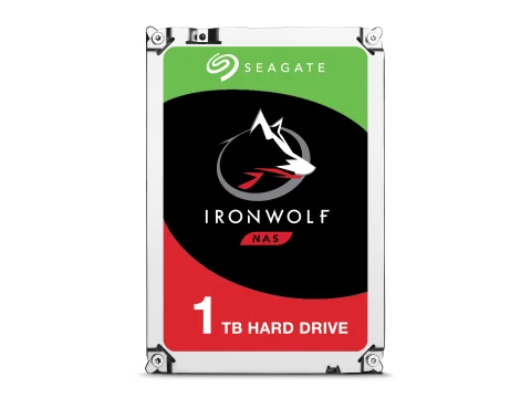 Seagate IronWolf NAS 1TB HDD 5900RPM 3.5" SATA 6.0 Gb/s