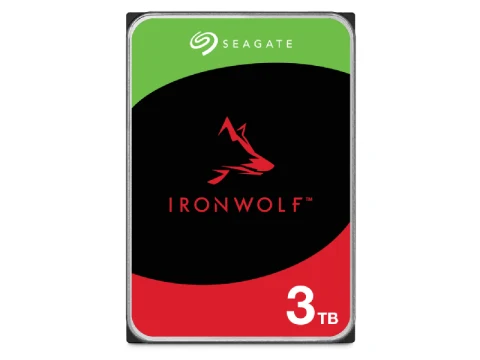 Seagate IronWolf NAS 3TB HDD 3.5" 5400RPM SATA