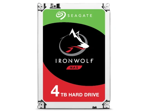 Seagate IronWolf NAS 4TB HDD 3.5" 5900 RPM SATA 6.0 Gb/s Internal
