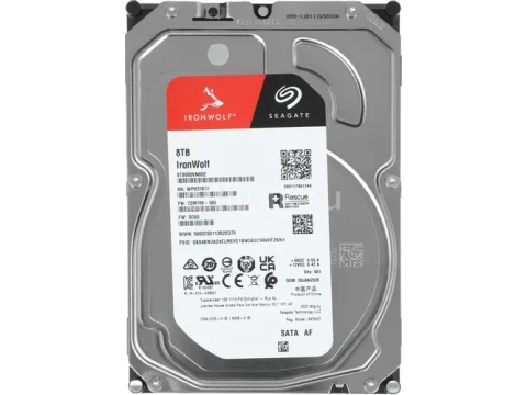 Seagate IronWolf NAS 8TB 3.5" Internal HDD 7200RPM SATA — фото Ситилинка