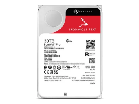 Seagate IronWolf Pro 30TB HDD 3.5" 7200RPM SATA 6.0 Gb/s