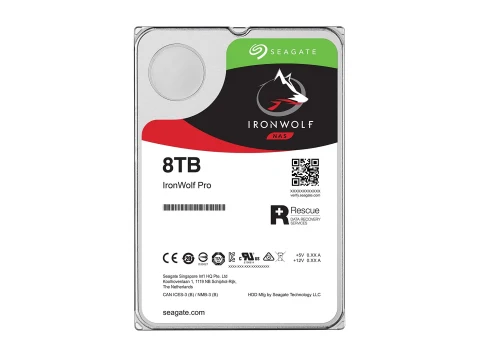 Seagate IronWolf Pro 8TB HDD 7200RPM 3.5" SATA Internal