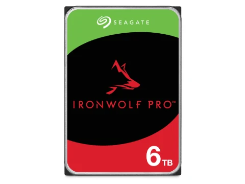 Seagate IronWolf Pro NAS 6TB 3.5" HDD 7200RPM SATA