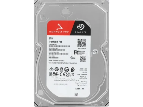 Seagate IronWolf Pro NAS 6TB 3.5" HDD 7200RPM SATA — фото Ситилинка