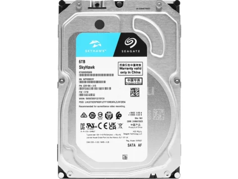 Seagate SkyHawk Surveillance +Rescue 6TB HDD 5400RPM 3.5" SATA — фото Ситилинка