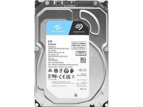 Seagate SkyHawk Surveillance +Rescue 8TB HDD 3.5" SATA — фото Ситилинка