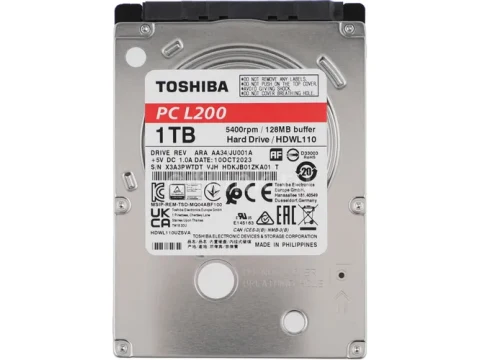 Toshiba L200 1TB HDD 5400RPM 2.5" SATA — фото Ситилинка