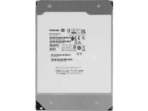 Toshiba MG10 512e 20TB HDD 7200RPM 3.5" SATA — фото Ситилинка