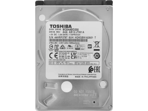 Toshiba MQ04ABD200 2TB HDD 2.5" 5400RPM SATA — фото Ситилинка