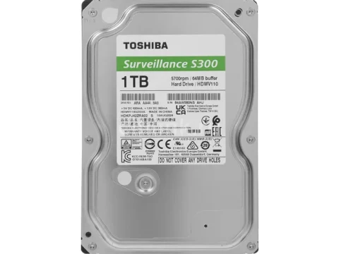Toshiba S300 1TB 3.5" HDD 5700 RPM SATA 6.0 Gb/s Internal — фото Ситилинка