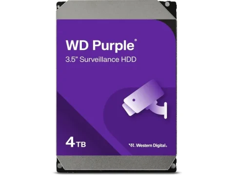 Western Digital Purple 4TB HDD 3.5" 5400RPM SATA 6.0 Gb/s Internal — фото Ситилинка