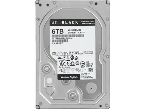 Western Digital WD_BLACK 6TB HDD 7200RPM 3.5" SATA — фото Ситилинка