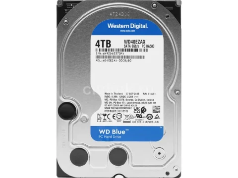 Western Digital WD Blue 4TB 3.5" HDD 5400RPM SATA — фото Ситилинка