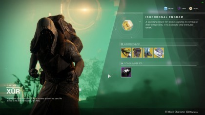Destiny 2: у Xur есть экзотика для титанов