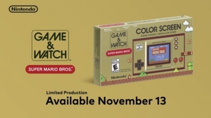 Специальное юбилейное издание Game & Watch выйдет в ноябре этого года