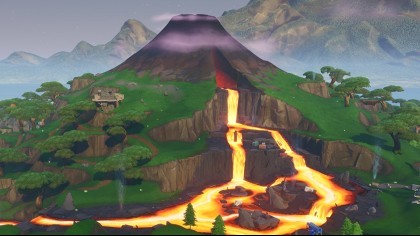 В Fortnite может появиться еще один вулкан
