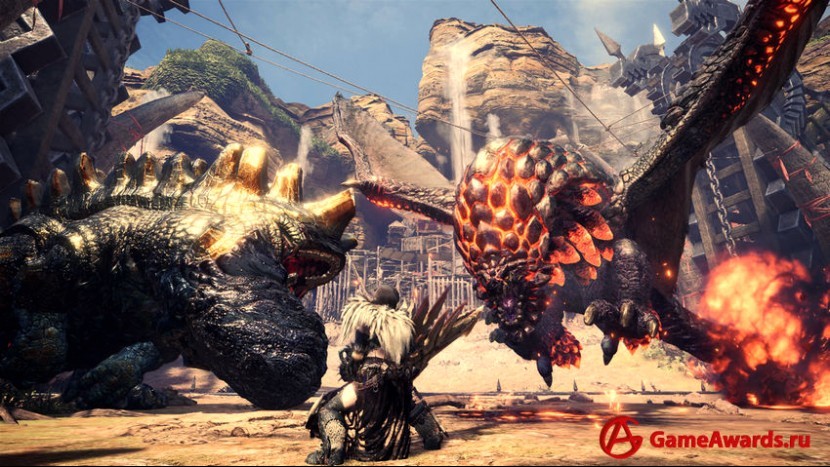 Приключения ведьмацкого дуэта во вселенной Monster Hunter: World