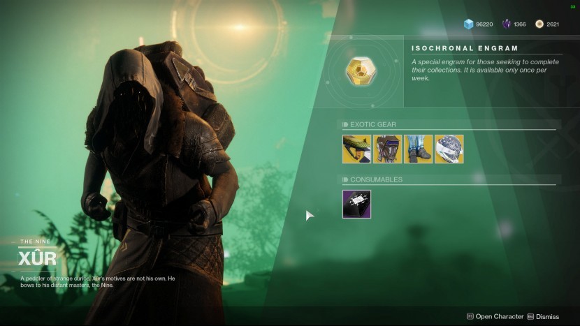 Destiny 2: у Xur есть экзотика для титанов