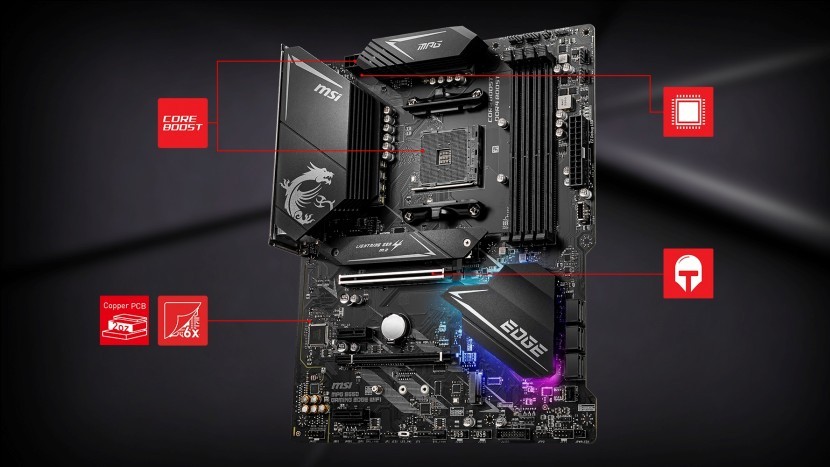 Материнская плата MSI MPG B550 Gaming Edge WiFi продается со скидкой на Amazon