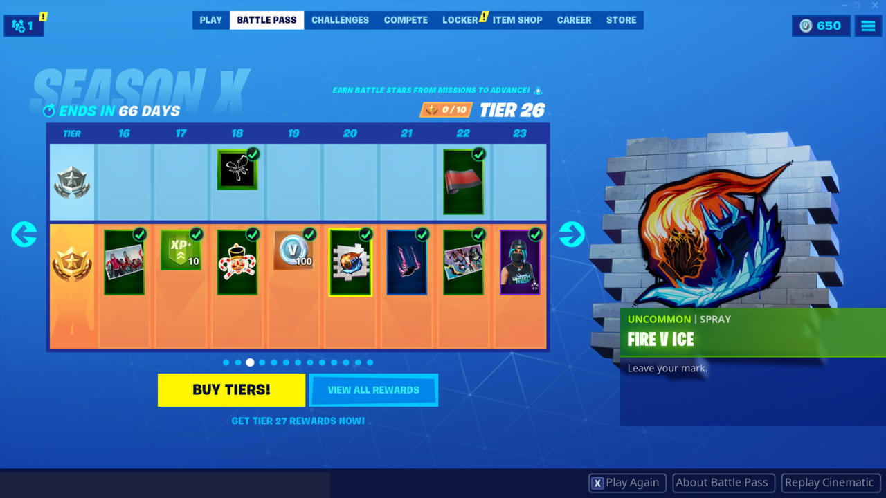 Fortnite 10 сезон скины