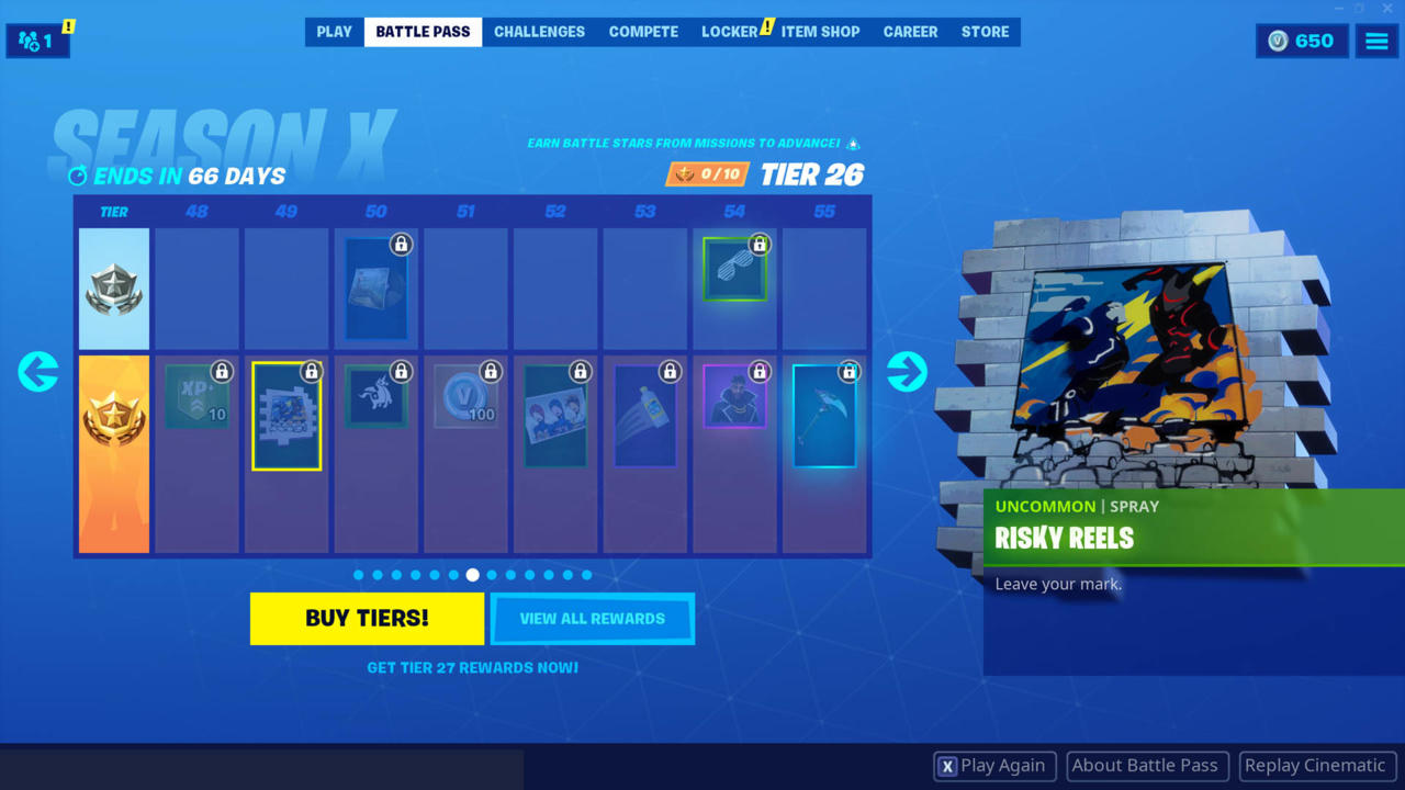 Fortnite 10 сезон скины
