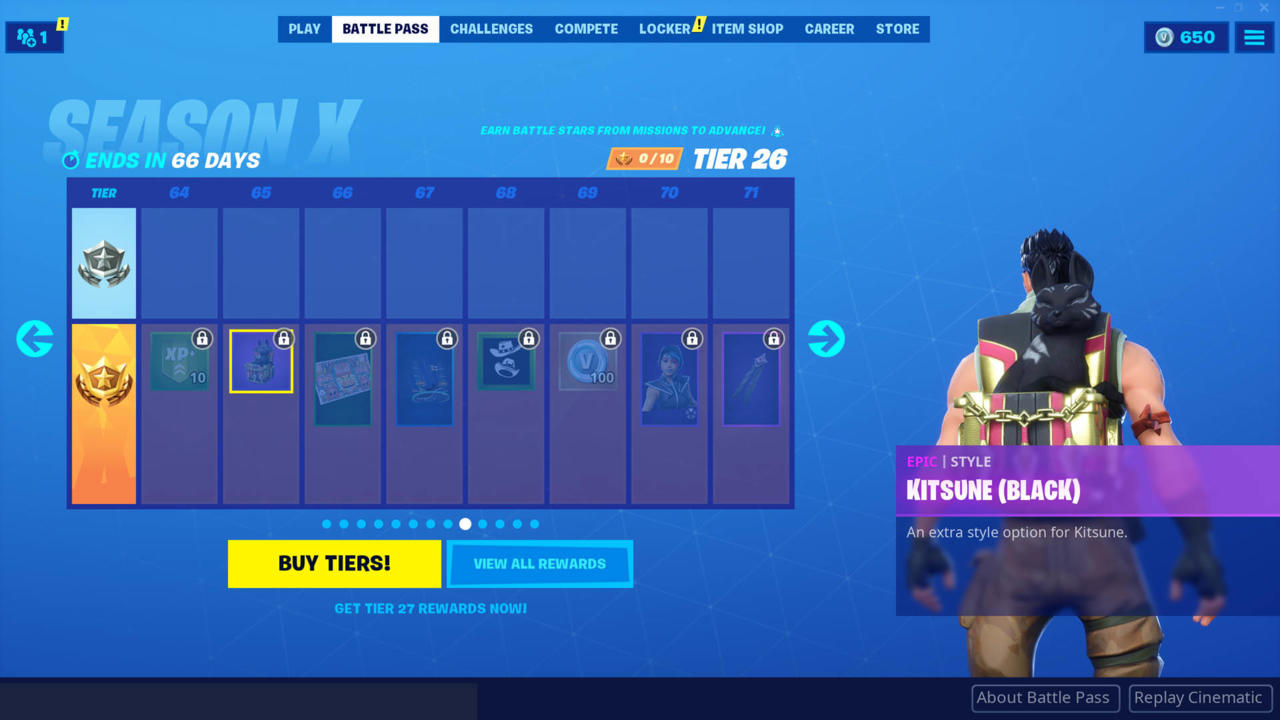Fortnite 10 сезон скины