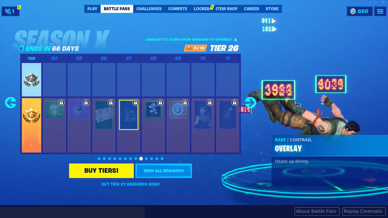 Fortnite 10 сезон скины