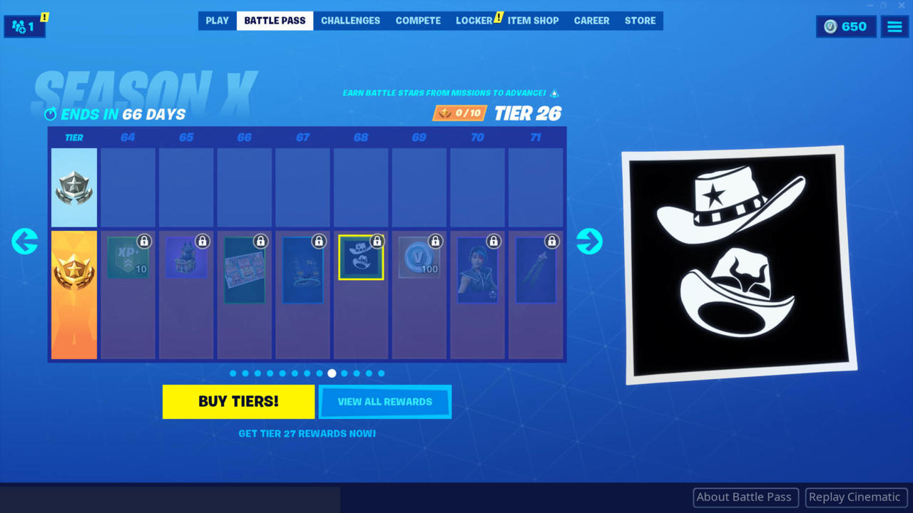 Fortnite 10 сезон скины