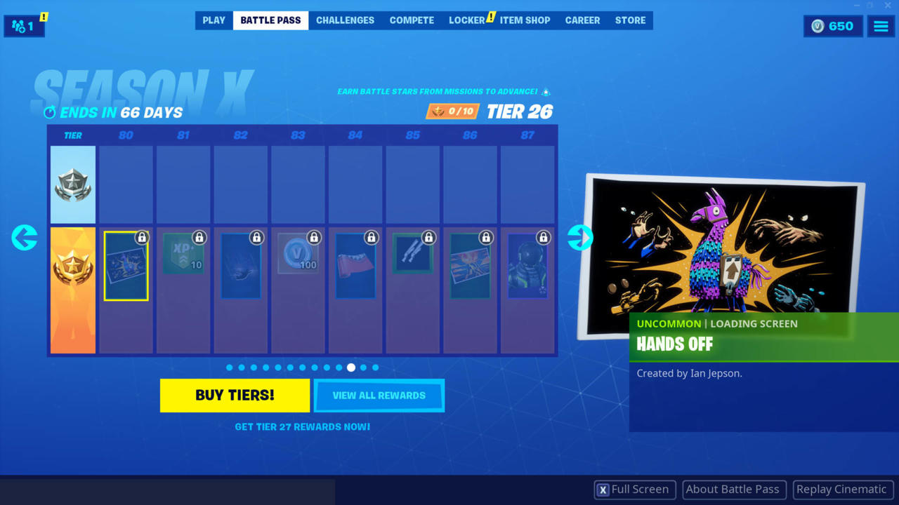 Fortnite 10 сезон скины